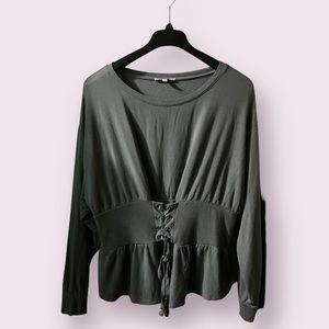 Express One Eleven Long Sleeve Sweater